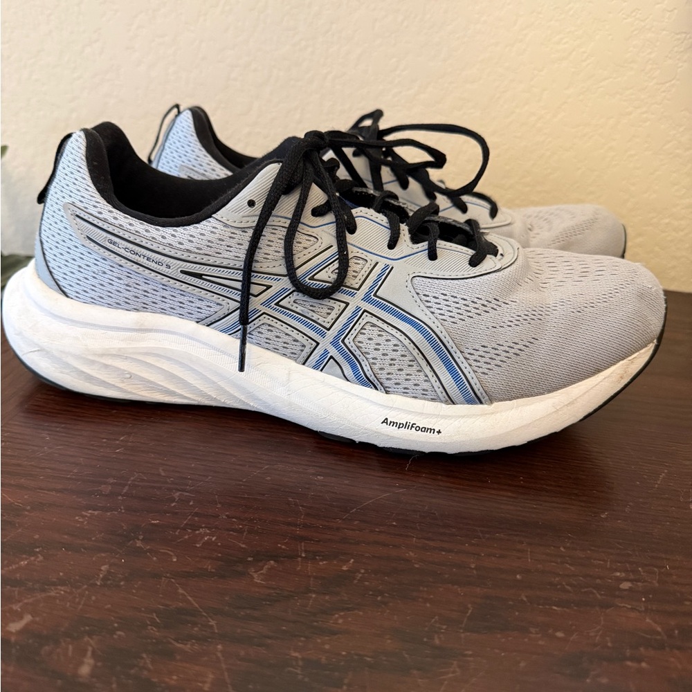ASICS Men's Gel Contend 9 Piedmont Gray Running Shoes 11 1/2 Extra Wide - Picture 2 of 12
